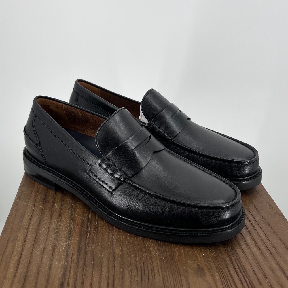 Cole Haan American Classics Penny Loafers – Black Leather, Men's Size 8, NIB